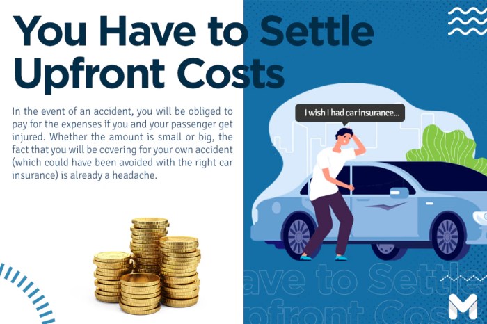 What are the risks of not having auto and home insurance?