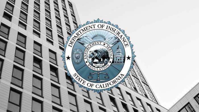 What is the role of the California Department of Insurance?