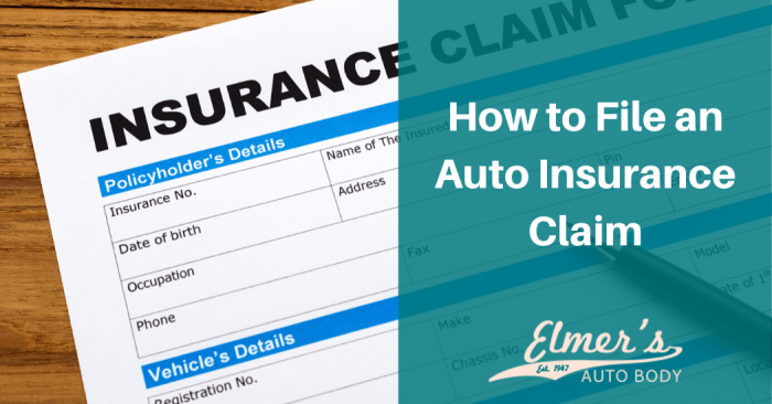 How do I file a claim for auto and home insurance?