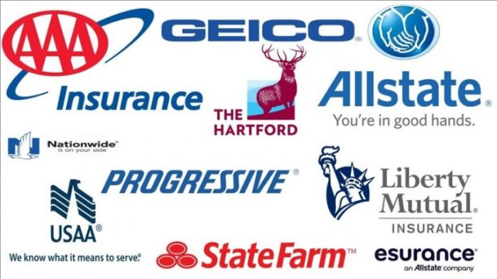 Insurance companies car list top ten usa auto usaa name