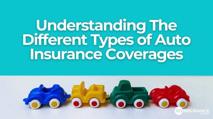 What are the different types of auto and home insurance coverage?